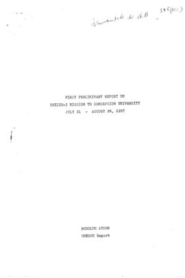 CODI-UNIPER_m0385p03 - Primeiro Relatório sobre a Universidade de Concepción no Chile, 1957