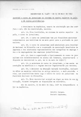 CODI-UNIPER_m0156p02 - Decretos de Regulamentação do Curso de Jornalismo como Ensino Superior, 19...