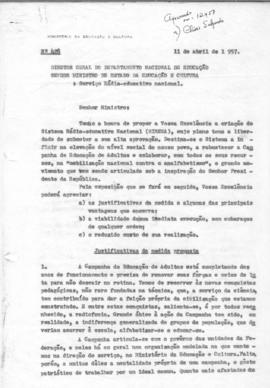 CODI-UNIPER_m0586p01 - Criação do Sistema Rádio Educativo Nacional, 1957 - 1961