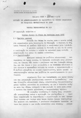 CBPE_m076p23 - Projeto que Trata das Linhas Gerais dos Trabalhos da Escola Guatemala como Escola Experimental do Rio de Janeiro, 1957