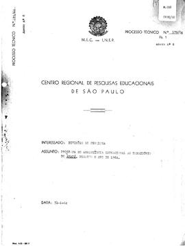 CRPE-SP_m0208p01 - Programa de Assistência Educacional ao Território do Amapá, 1964