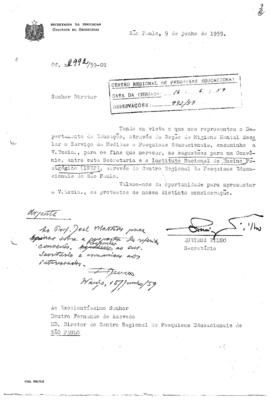 CRPE-SP_m0152p01 - Sugestões para Convênio entre a Secretaria dos Negócios da Educação e INEP, 1959