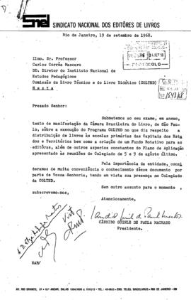 COLTED_m006p02 - Texto de Manifestação da Câmara Brasileira do Livro sobre a Execução do Programa...