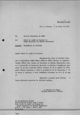 CODI-UNIPER_m1256p01 - Parte 3 - Correspondências Enviadas pelo CBPE, 1967