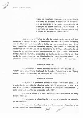 CODI-UNIPER_m1263p03 - Convênios Firmados com o INEP e Correspondências, 1972