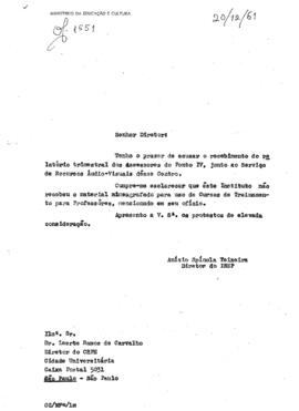 CRPE-SP_m0033p02 - Documentos do Serviço de Audiovisual, 1961
