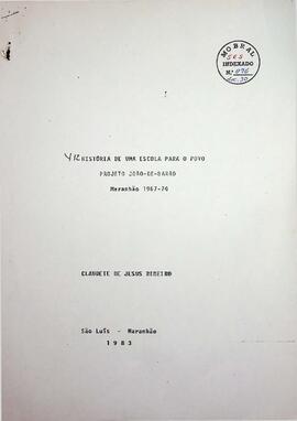 Compilado de Artigos Apresentados em Seminários, 1983