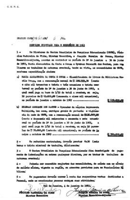 CBPE_m320p01 - Frequência de Funcionários e outros Informes, 1965