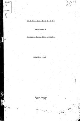 CODI-UNIPER_m1149p01 - Relatório sobre Reforma do Ensino Médio e Primário, 1969