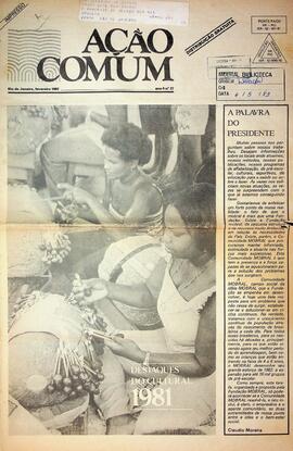 Jornal Ação Comum - nº 27, 1982