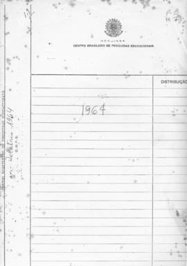 CBPE_m079p03 - Relatório da Estrutura Organizacional e Funcionamento do CBPE, 1964