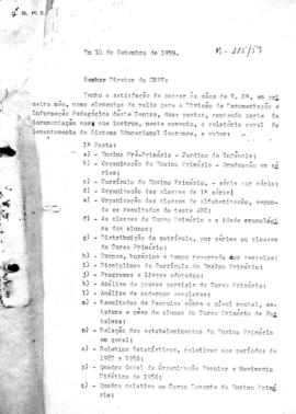 CODI-UNIPER_m0889p01 - Encaminhamento de Documentos e o Ensino no Jardim de Infância no Ceará, 1959
