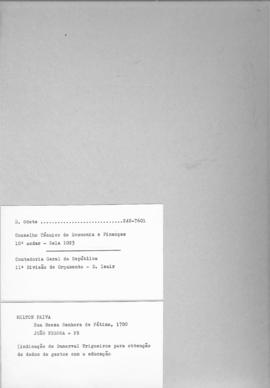 CODI-UNIPER_m0693p01 - Documentos Diversos sobre a Educação no Brasil, 1958 - 1969