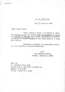 CODI-UNIPER_m1240p02 - Correspondências Diversas, 1968 - 1969