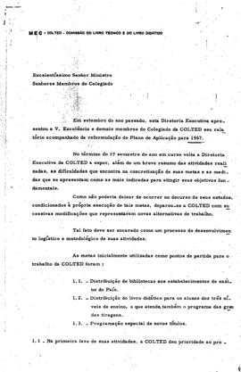 COLTED_m012p08 - Observações sobre o Relatório de Atividades da COLTED e Plano de Aplicação para 1967 e 1968, 1967