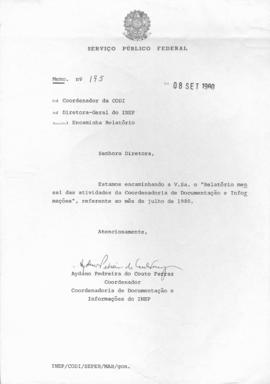 CODI_m001p15 - Relatório de Atividades da Coordenadoria de Documentação e Informações, 1980