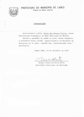 CBPE_m279p05 - Substituição de Professor no Encontro de Pesquisas de 1º grau da Região Sul, 1979