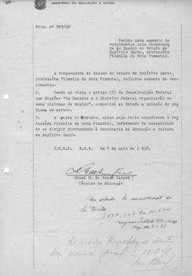 CODI_m039p13 - Correspondências Variadas sobre o Ensino, 1948