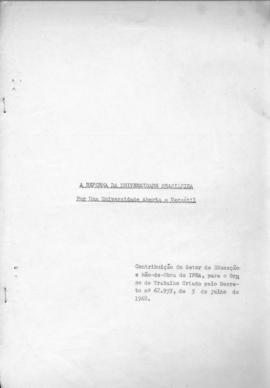 CODI-UNIPER_m1198p01 - Texto “A Reforma da Universidade Brasileira”