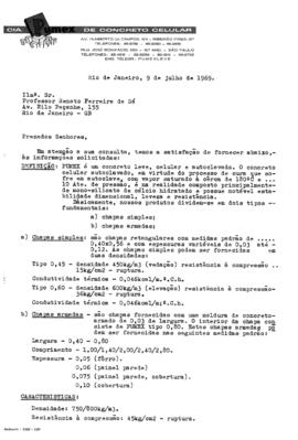 Campanhas de Construções Escolares_m042p01 - Folheto do Serviço Pumex e Correspondências do Programa de Construção Escolar, 1964 - 1969