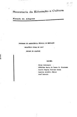 CRPE-SP_m0011p03 - Anteprojetos referentes à Secretaria de Educação e Cultura de Alagoas, 1967