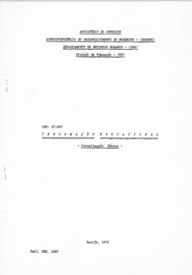 CODI-UNIPER_m0786p01 - Informação Educacional da SUDENE, 1973