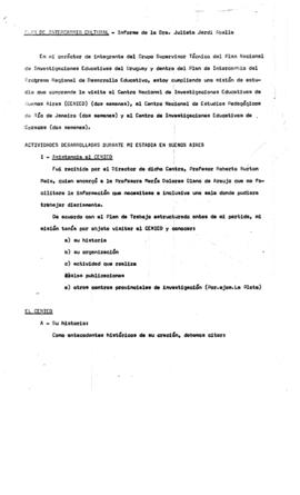 CODI-UNIPER_m0115p01 - Relatório de Plano de Intercâmbio Cultural e Projetos, 1971