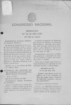 CODI-UNIPER_m0733p01 - Mensagens do Congresso Nacional, 1968