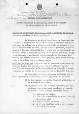 CBPE_m146p13 - Estudos Relativos a Promoção de Alunos e as Medidas de Aprendizagem em uso no Brasil, 1958