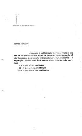 CRPE-SP_m0001p35 - Caracterização Socioeconômica do Estudante Universitário, 1967