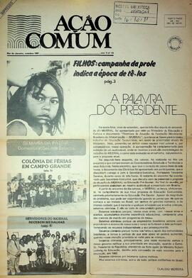 Jornal Ação Comum - nº 23, 1981