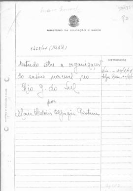 CODI-UNIPER_m0932p02 - Estudo sobre a Organização do Ensino Educacional no Rio Grande do Sul, 1954