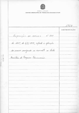 CODI-UNIPER_m0715p03 - Aplicação de Recursos Consignados no Orçamento do CBPE, 1958
