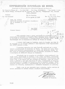 CBPE_m288p01 - Correspondências e solicitações de informações, 1968