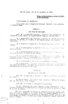 CODI-UNIPER_m0446p06 - Lei de Diretrizes e Bases da Educação, 1961