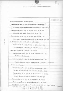 CODI-UNIPER_m0156p01 - Decretos do Curso de Filosofia do Ensino Superior, 1939 - 1947