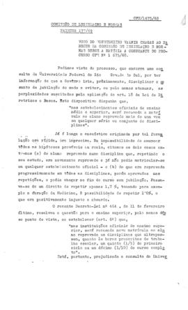 CODI-UNIPER_m0142p01 - Pareceres da Comissão de Legislação e Normas sobre Ensino no Brasil, 1968 ...
