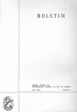 CODI_m112p01 - Boletim Informativo do Órgão Oficial da UFRJ, 1971