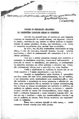 CODI-UNIPER_m0884p01 - Projeto de Preparação Pedagógica de Professores Primários, 1961 - 1962